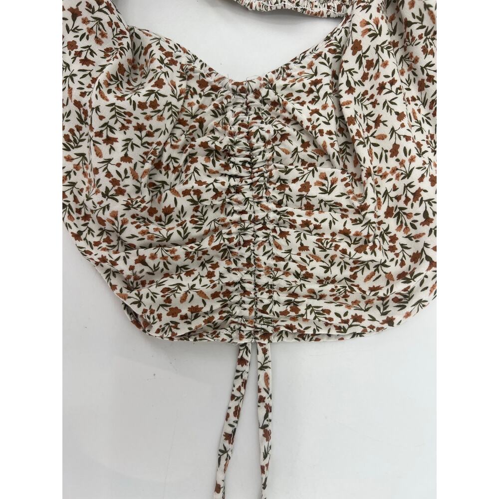 Sky & Sparrow Floral Cottagecore Cropped Cami Large - Picture 3 of 8